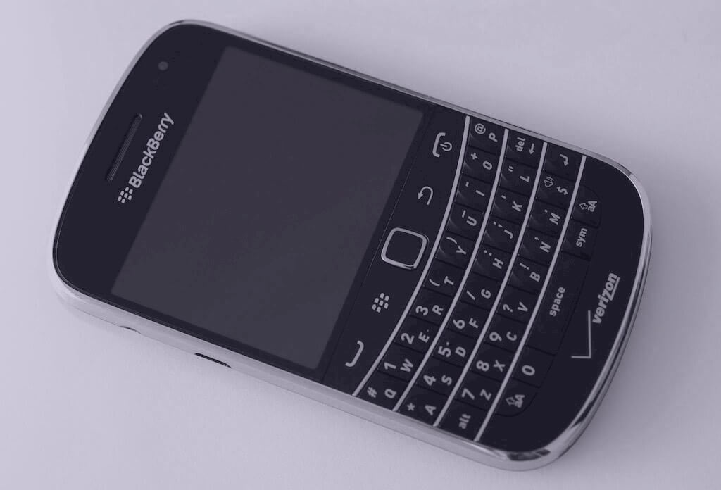 2011 BlackBerry Bold Touch 9900. Licensed CC BY 4.0. Photo by Steven H. Keys. https://keysphotography.com.